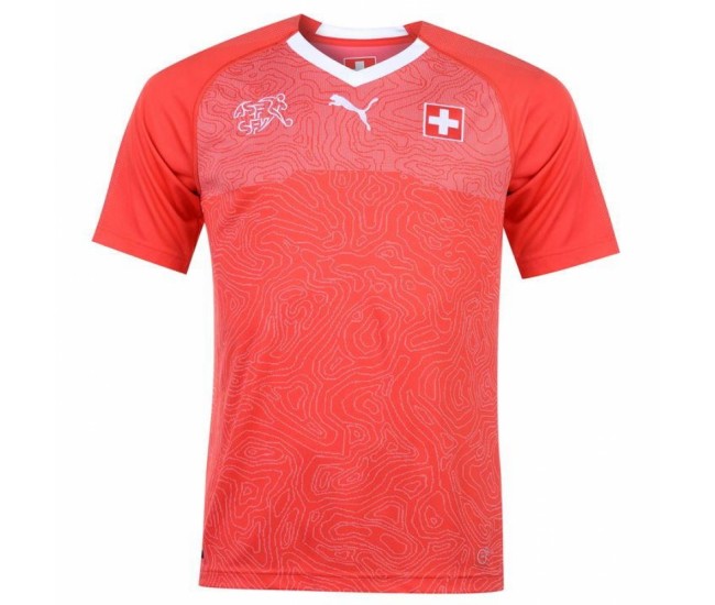 Switzerland 2018 Home Jersey