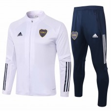 Boca Juniors White Presentation Soccer Tracksuit 2020