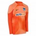 Hertha BSC Mens Orange Goalkeeper Jersey 2022-23