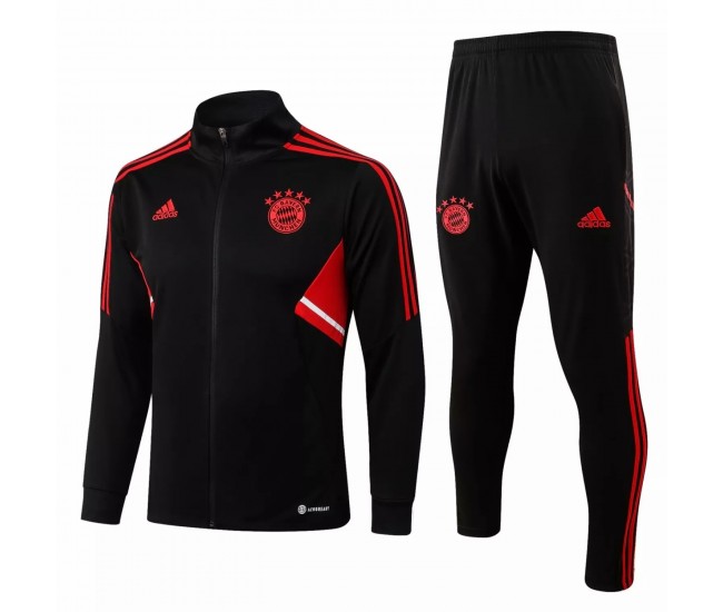 Bayern Munich Black Training Presentation Football Tracksuit 2022-23 Bayern Munich Black Training Presentation Football Tracksuit 2022-23
