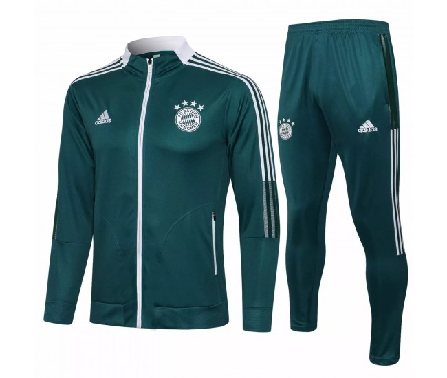 Bayern Munich Green Training Presentation Soccer Tracksuit 2021-22