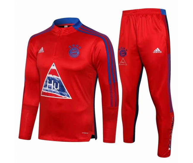 Bayern Munich Human Race Training Technical Soccer Tracksuit 2021-22 Bayern Munich Human Race Training Technical Soccer Tracksuit 2021-22