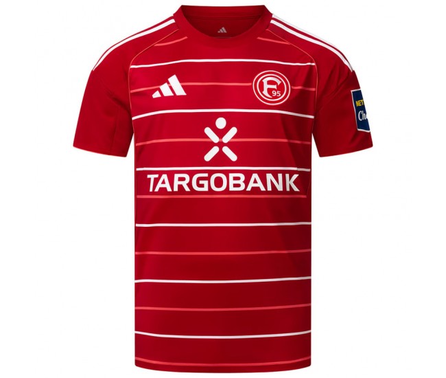 Fortuna Dusseldorf Mens Home Jersey 25-26