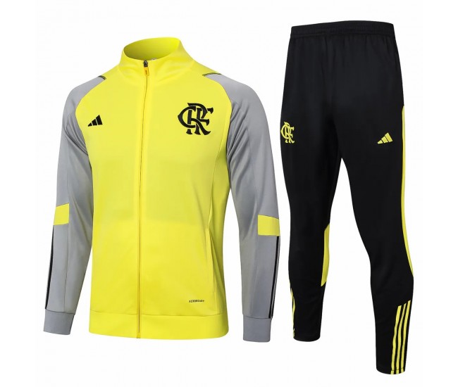 CR Flamengo Mens Yellow Training Presentation Football Tracksuit 2024-25 CR Flamengo Mens Yellow Training Presentation Football Tracksuit 2024-25