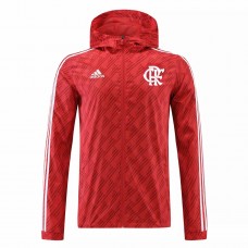 Flamengo Red Windbreaker Football Jacket 2022