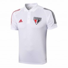São Paulo White Polo Shirt 2020