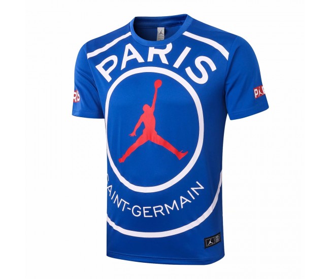 PSG Jordan Blue Shirt 2020