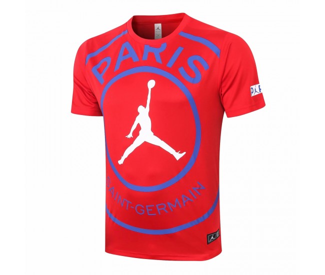 PSG Jordan Red Shirt 2020
