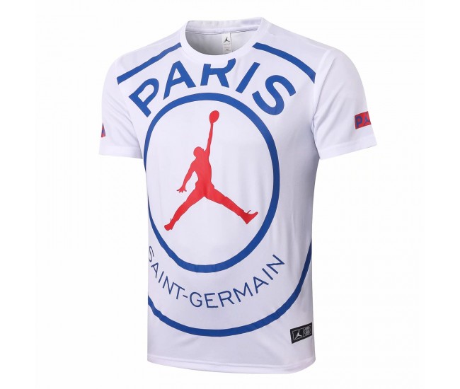 PSG Jordan White Shirt 2020