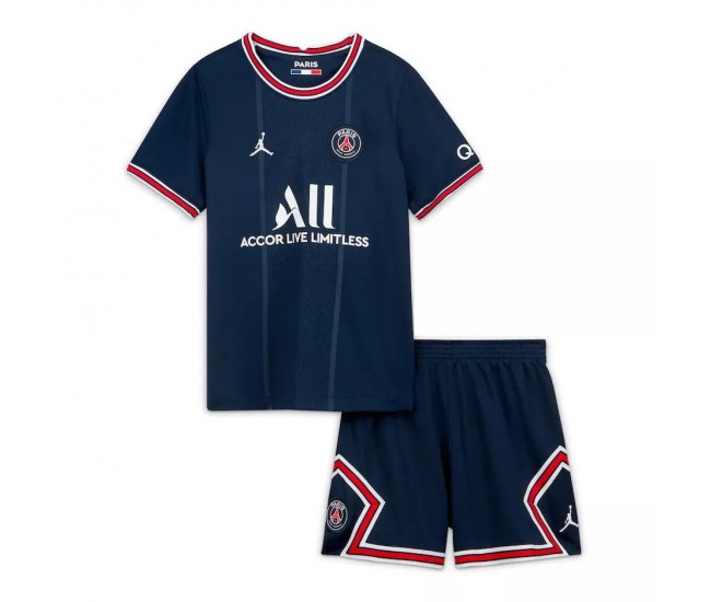 PSG Jordan Home Kids Kit 2021 2022