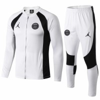 PSG Jordan Training Technical Soccer White Tracksuit 2018/19