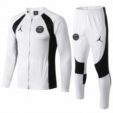 PSG Jordan Training Technical Soccer White Tracksuit 2018/19