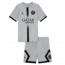 Paris Saint-Germain Away Kids kit 2022-23