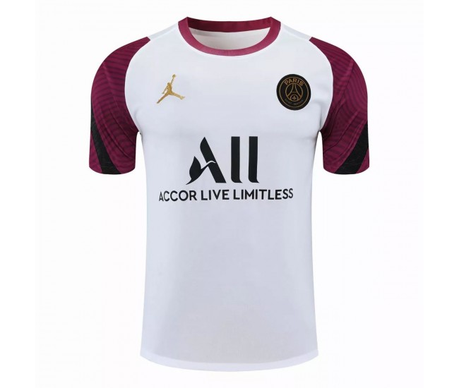 Paris Saint Germain Jordan Breathe Strike Jersey White 2020 2021