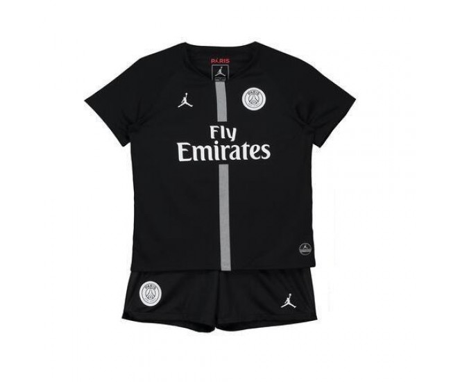 PSG JORDAN Third KIT 18/19 - KIDS Black