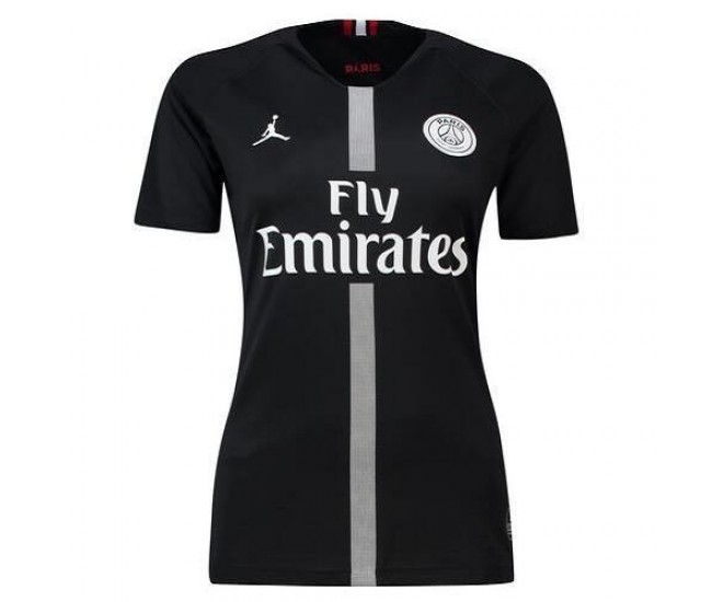 PSG JORDAN 18/19 THIRD WOMEN SHIRT - BLACK