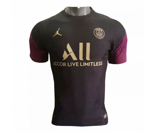 Psg  Jordan Black Training Jersey 2021