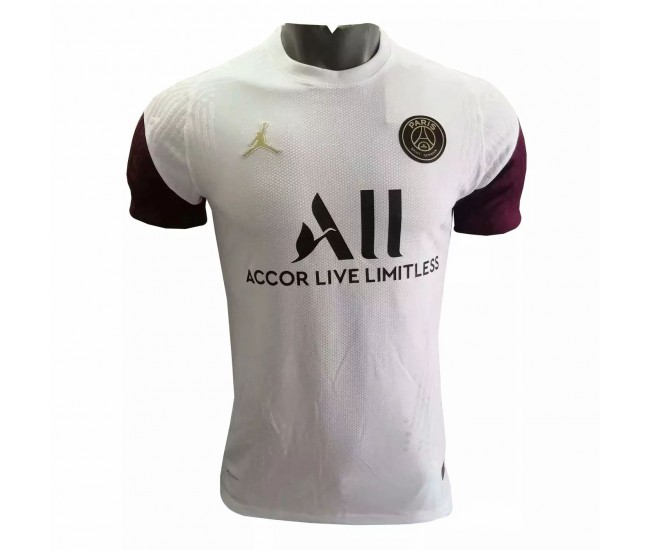 Psg  Jordan White Training Jersey 2021