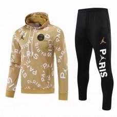 Psg X Jordan Technical Soccer Tracksuit Gold ​2021