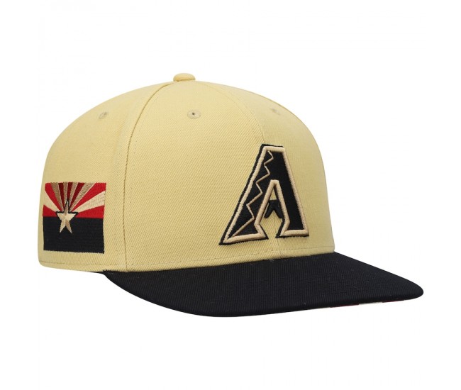 Men's Arizona Diamondbacks '47 Gold 2021 City Connect Captain Snapback Hat