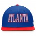 Atlanta Braves Men's Fanatics Branded Royal/Red True Classic XL Snapback Hat