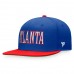 Atlanta Braves Men's Fanatics Branded Royal/Red True Classic XL Snapback Hat