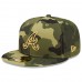 Atlanta Braves Men's New Era Camo 2022 Armed Forces Day On-Field 59FIFTY Fitted Hat