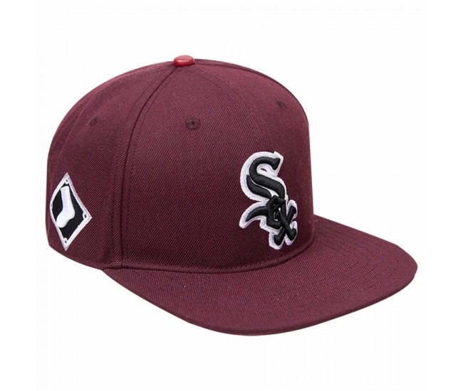 Chicago White Men's Sox Pro Standard Burgundy Wine Snapback Hat