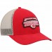 Cincinnati Reds Men's '47 Red/Natural Riverfront Stadium Local Haven Trucker Snapback Hat