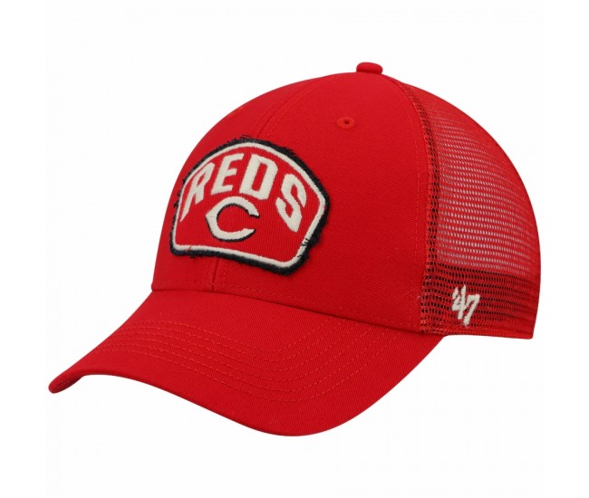 Cincinnati Reds Men's '47 Red Cledus MVP Trucker Snapback Hat
