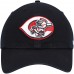 Cincinnati Reds Men's '47 Black Cooperstown Collection Clean Up Adjustable Hat