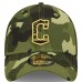 Cleveland Guardians Men's New Era Camo 2022 Armed Forces Day 39THIRTY Flex Hat