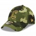 Cleveland Guardians Men's New Era Camo 2022 Armed Forces Day 39THIRTY Flex Hat