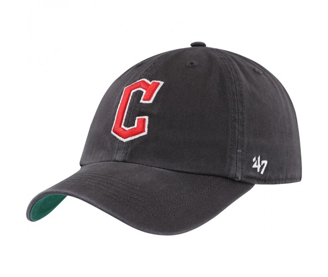 Cleveland Guardians Men's '47 Graphite Franchise Fitted Hat