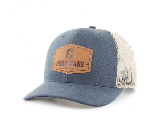 Cleveland Guardians Men's '47 Navy/Cream Rawhide Trucker Snapback Hat