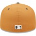 Cleveland Guardians Men's New Era Brown/Charcoal Two-Tone Color Pack 59FIFTY Fitted Hat