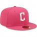 Cleveland Guardians Men's New Era Beetroot Logo 59FIFTY Fitted Hat