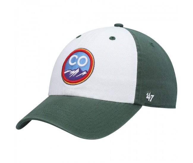 Colorado Rockies Men's '47 Green Area Code City Connect Clean Up Adjustable Hat
