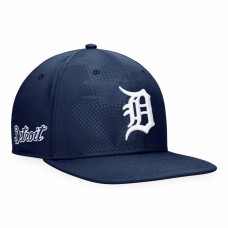 Detroit Tigers Men's Fanatics Branded Navy Iconic Tonal Camo Snapback Hat