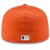 Houston Astros Men's New Era Orange 2022 Postseason Side Patch 59FIFTY Fitted Hat