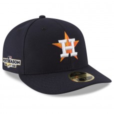 Houston Astros Men's New Era Navy 2022 Postseason Side Patch Low Profile 59FIFTY Fitted Hat
