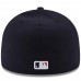 Houston Astros Men's New Era Navy/Orange Road Authentic Collection On Field 59FIFTY Performance Fitted Hat