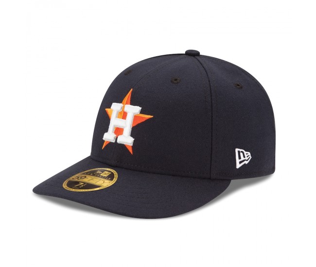 Houston Astros Men's New Era Navy Home Authentic Collection On-Field Low Profile 59FIFTY Fitted Hat