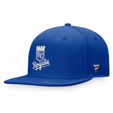 Kansas City Royals Men's Fanatics Branded Royal Iconic Team Patch Fitted Hat