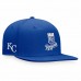 Kansas City Royals Men's Fanatics Branded Royal Iconic Team Patch Fitted Hat