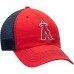 Los Angeles Angels Men's '47 Red Trawler Clean Up Trucker Hat