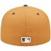 Los Angeles Angels Men's New Era Brown/Charcoal Two-Tone Color Pack 59FIFTY Fitted Hat
