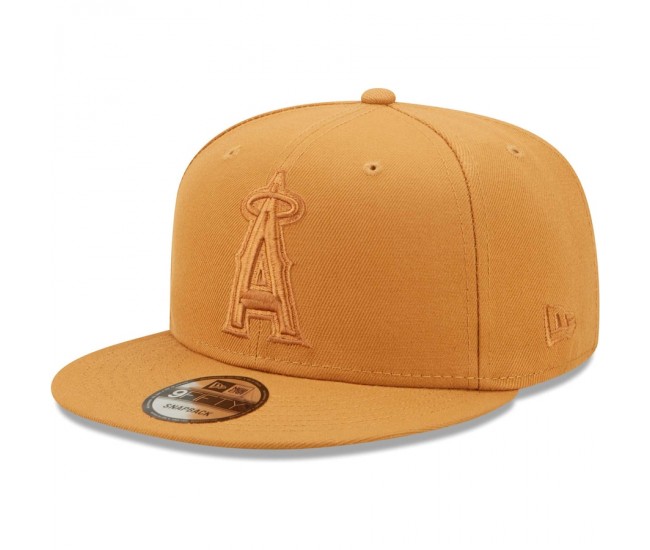 Los Angeles Angels Men's New Era Brown Color Pack Tonal 9FIFTY Snapback Hat