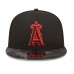 Los Angeles Angels Men's New Era Black Camo Vize 9FIFTY Snapback Hat