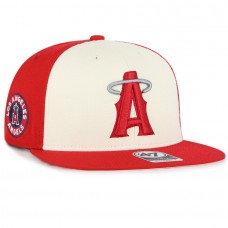 Los Angeles Angels Men's '47 Red 2021 City Connect Captain Snapback Hat